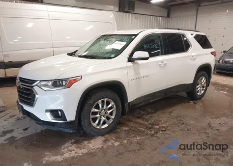 2021 Chevrolet Traverse Awd Lt Leather из США, поврежденный, VIN 1GNEVHKW7MJ100207